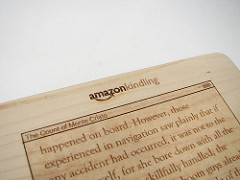 Wooden Kindle